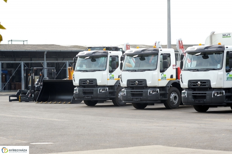 Korszerű hulladékszállítás Nyíregyházán