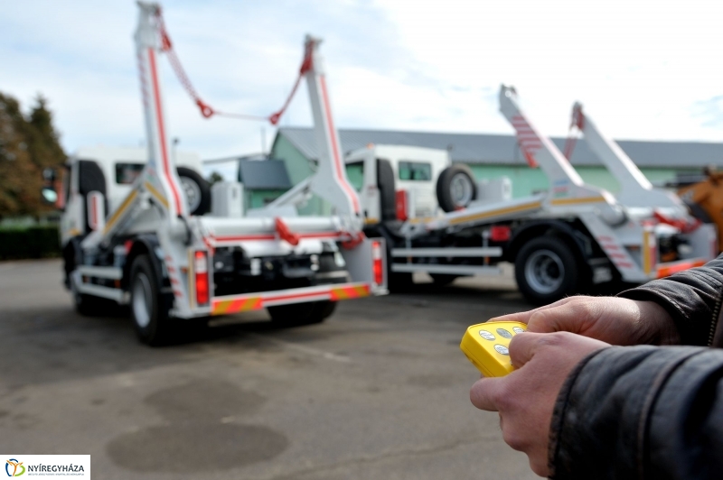 Korszerű hulladékszállítás Nyíregyházán