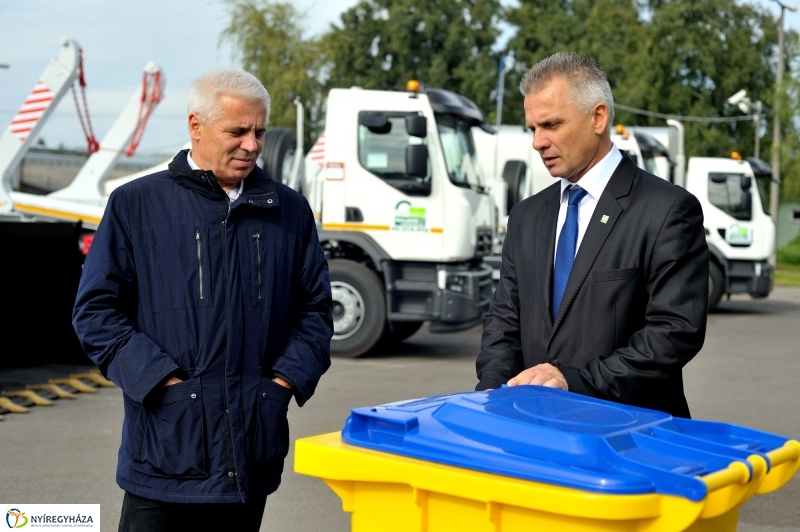 Korszerű hulladékszállítás Nyíregyházán
