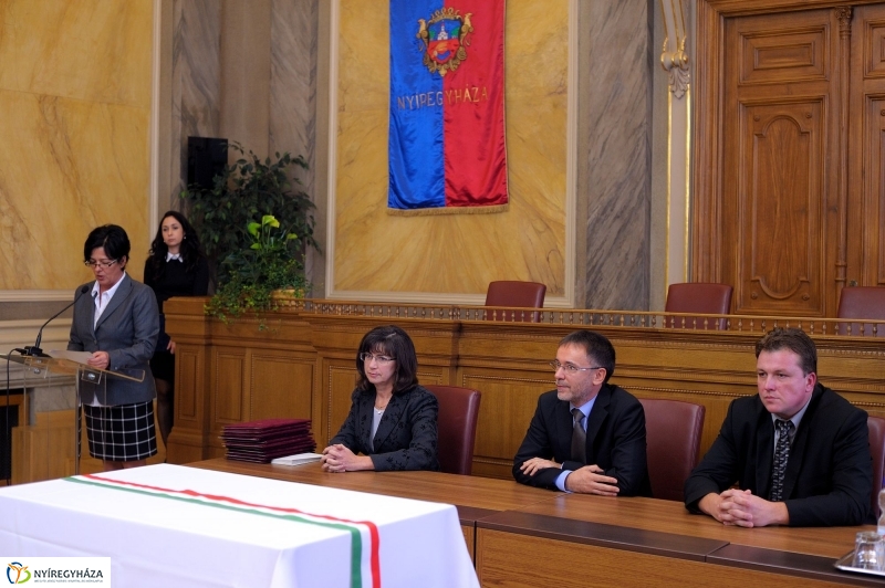 Ezüstlelet a városházán