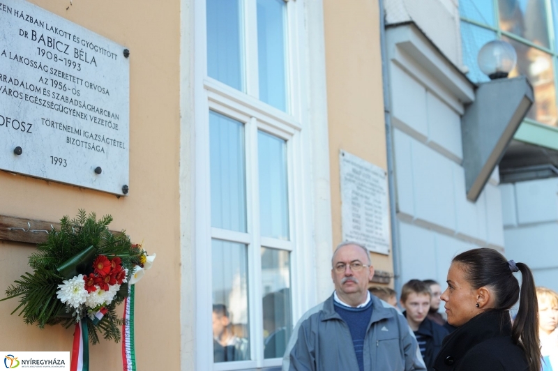 Október 22-i koszorúzások