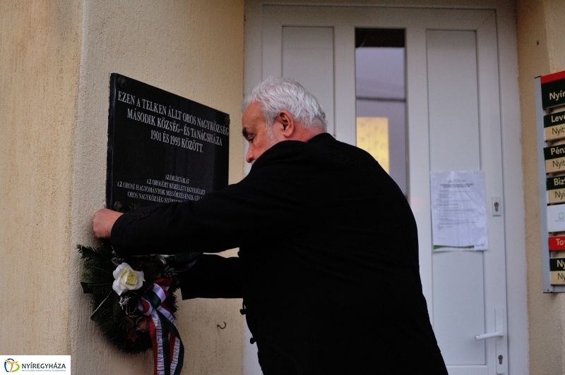 Ünnepi megemlékezés Oroson