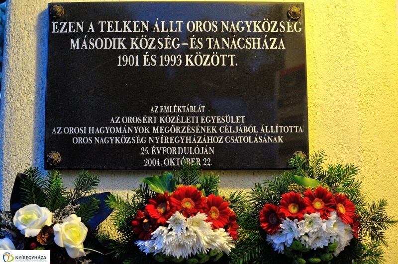 Ünnepi megemlékezés Oroson