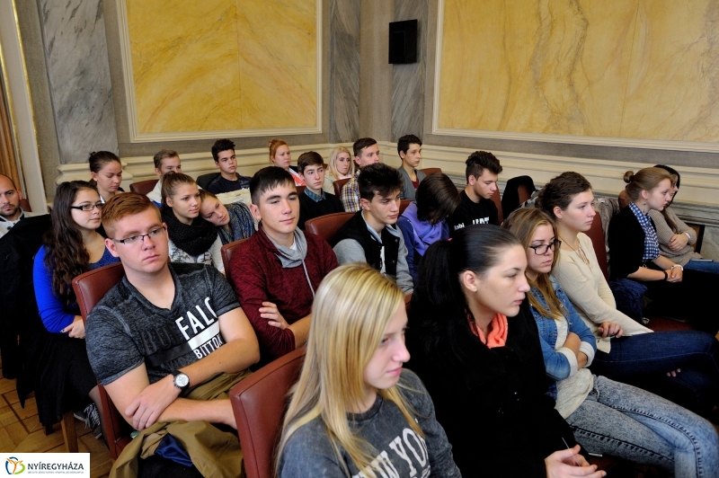 Diáktalálkozó a Városházán