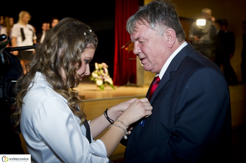 Szalagavató a Széchenyi Szakközépiskolában