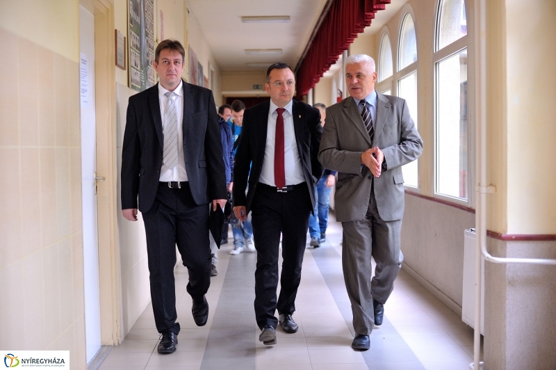 Tornacsarnok átadás a Westsik Szakközépiskolában