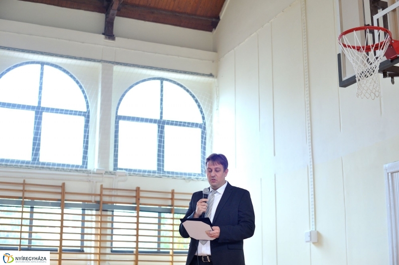 Tornacsarnok átadás a Westsik Szakközépiskolában