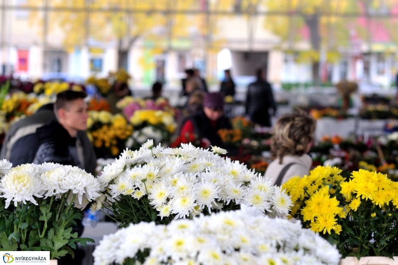 Készülődés a Mindenszentekre