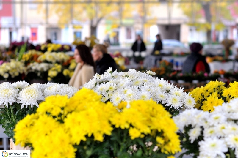 Készülődés a Mindenszentekre