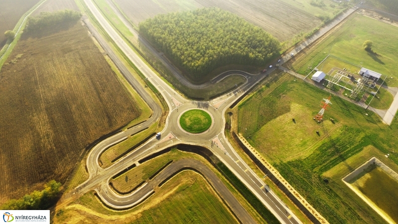 Nyugati elkerülő újabb útszakasszal bővült