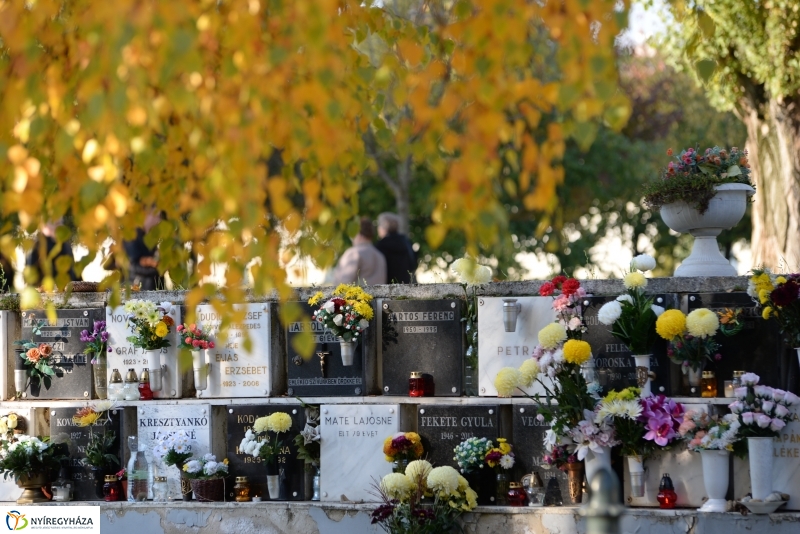 Az emlékezés virágai az Északi Temetőben