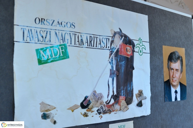 Volt egyszer egy rendszerváltás c. kiállítás a Múzeumban