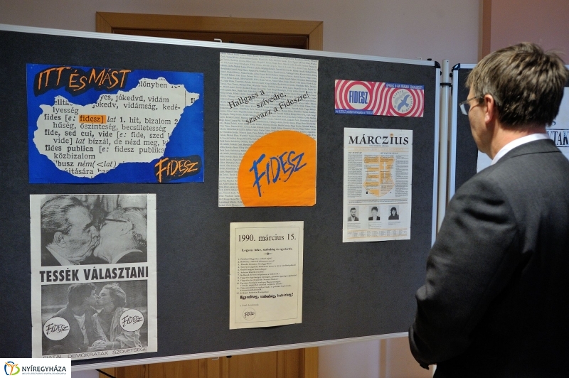 Volt egyszer egy rendszerváltás c. kiállítás a Múzeumban