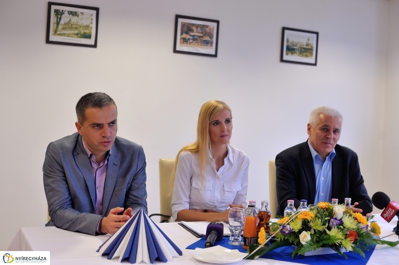 Szabó Tünde sportért felelős államtitkár Nyíregyházán