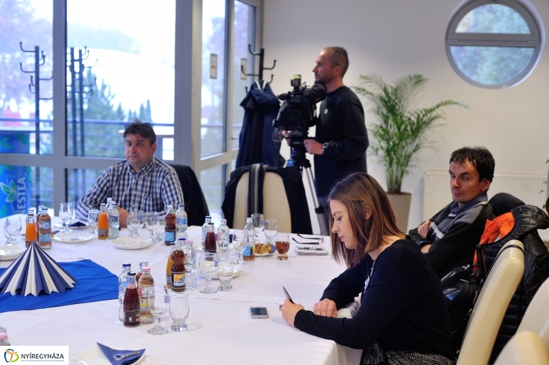 Szabó Tünde sportért felelős államtitkár Nyíregyházán