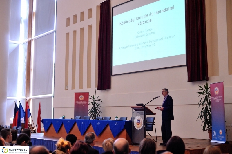 A Magyar Tudomány Ünnepe a Nyíregyházi Főiskolán