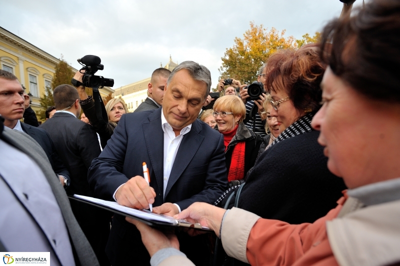 Orbán Viktor Nyíregyházán