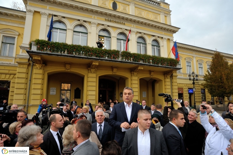Orbán Viktor Nyíregyházán