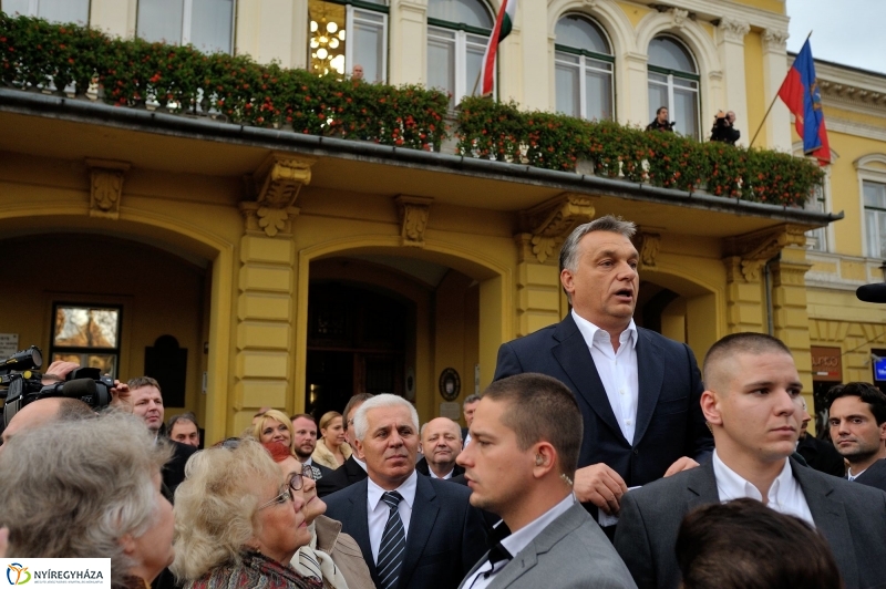 Orbán Viktor Nyíregyházán