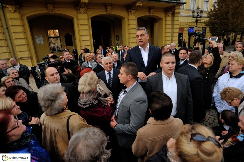 Orbán Viktor Nyíregyházán