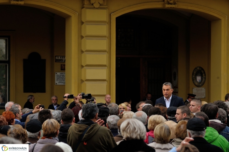 Orbán Viktor Nyíregyházán