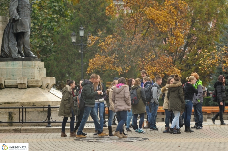 Holland diákok Nyíregyházán