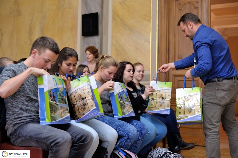 Holland diákok Nyíregyházán