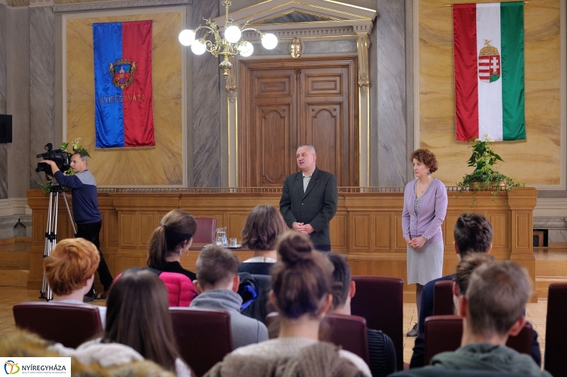 Holland diákok Nyíregyházán