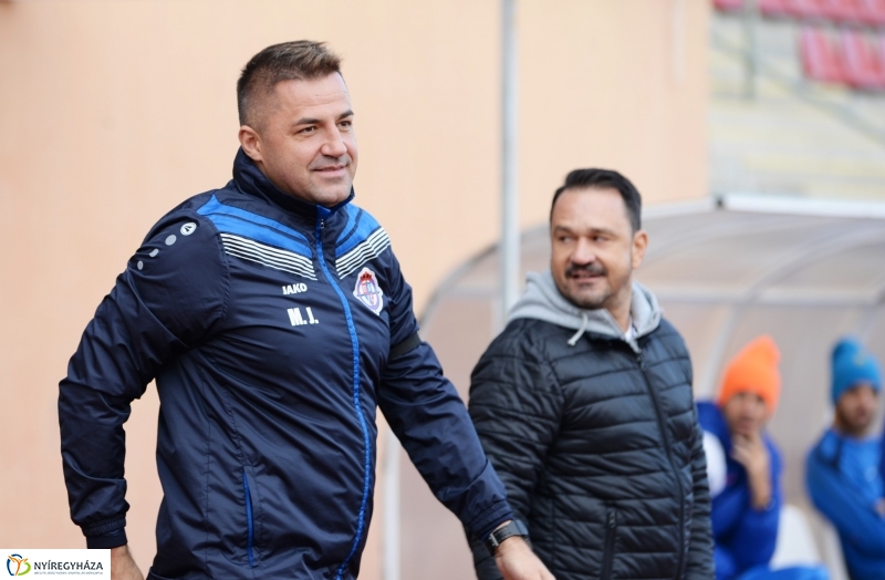 Spartacus-Kazincbarcika futball mérkőzés Nyíregyházán