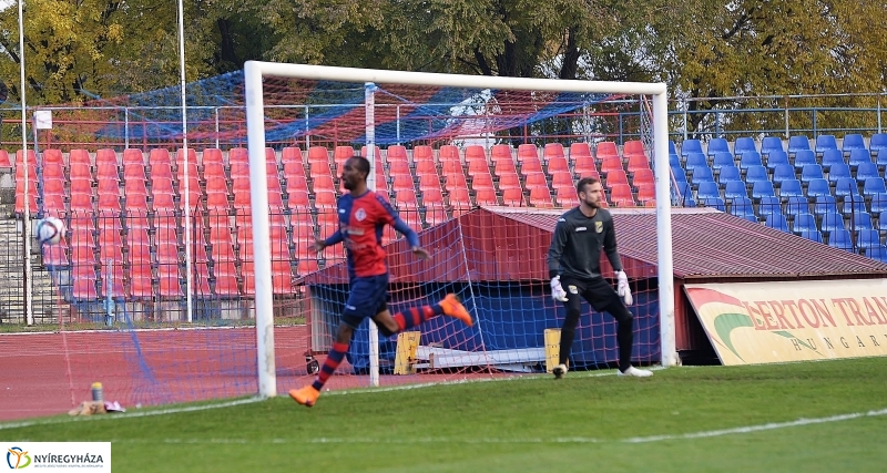 Spartacus-Kazincbarcika futball mérkőzés Nyíregyházán