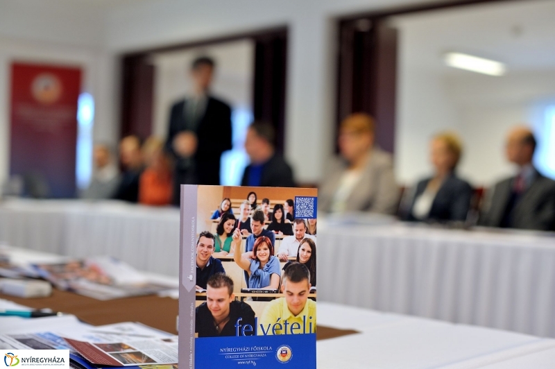 Felvételi kampányindító sajtótájékoztató a Nyíregyházi Főiskolán