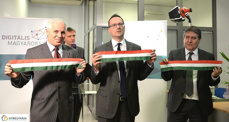 Digitális Magyarország-Programiroda megnyitó Nyíregyházán