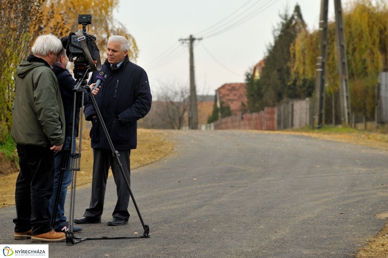 Új útszakasz átadása - Mérő-Majoranna-Madár út kereszteződése