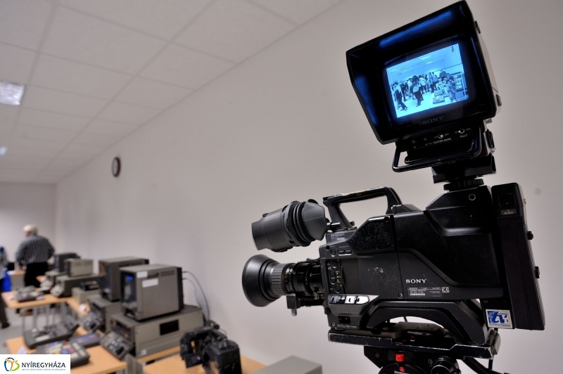 A Nyíregyházi Televízió jubileumi kiállítása
