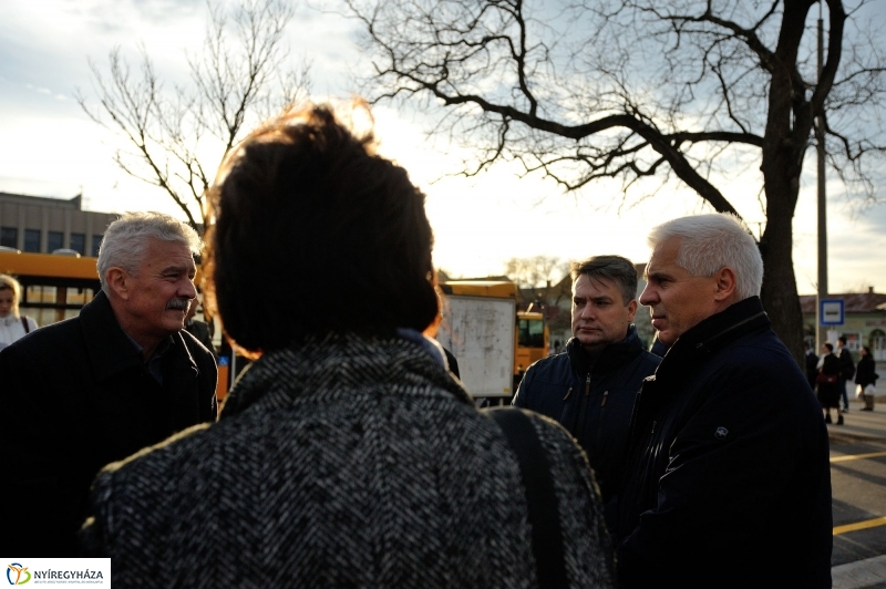 Felújított járdaszakasz a Rákóczi utcán