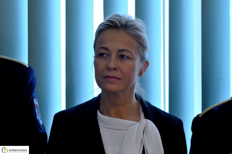 Sárkányölő Szent György a megyei rendőrkapitányságon