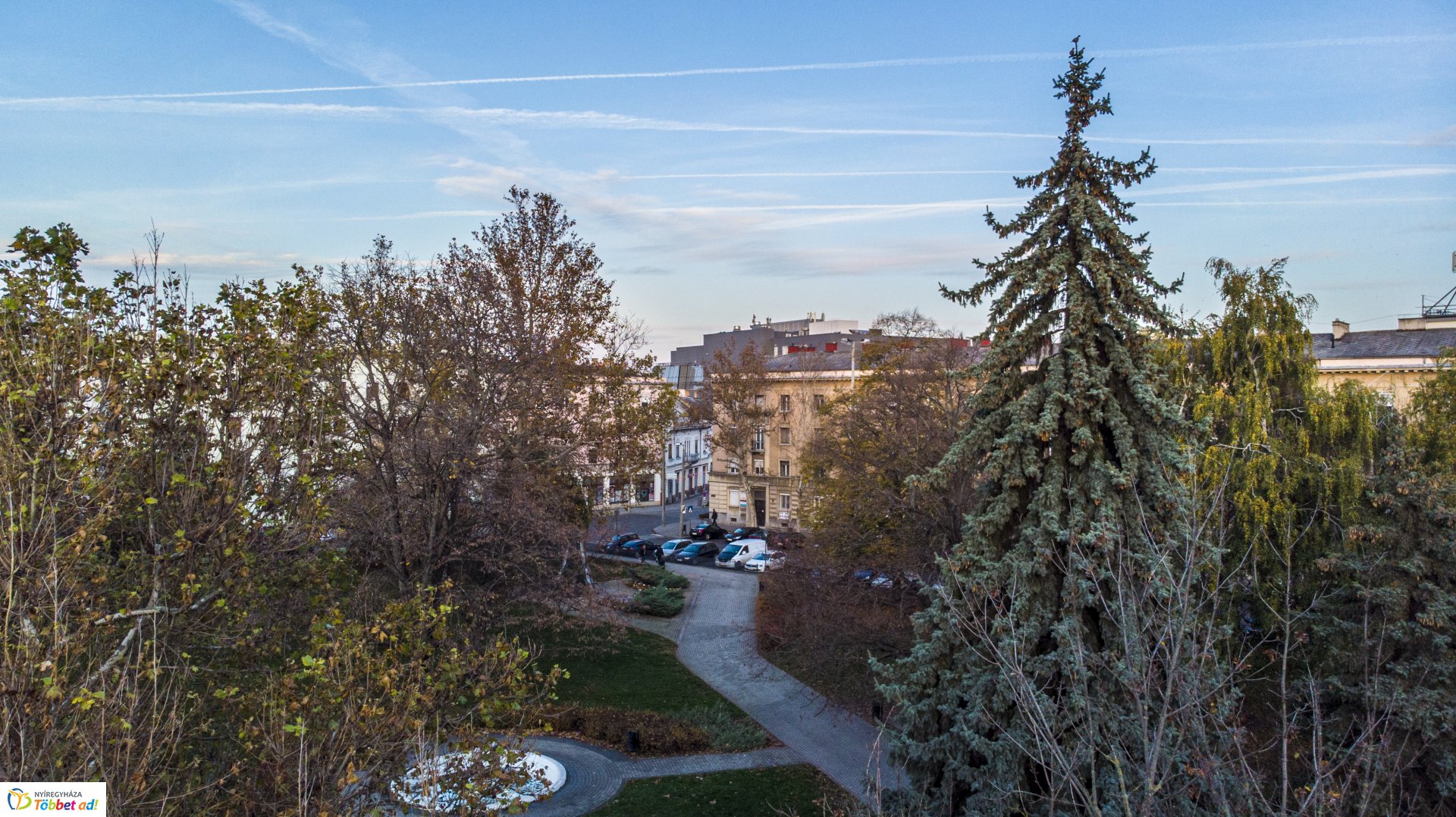 3 méterrel a város felett