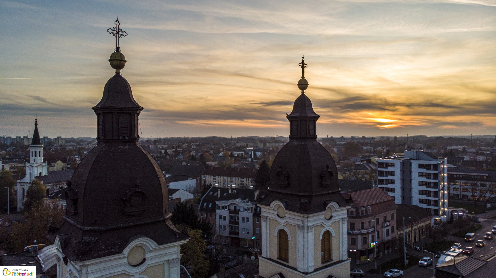 3 méterrel a város felett