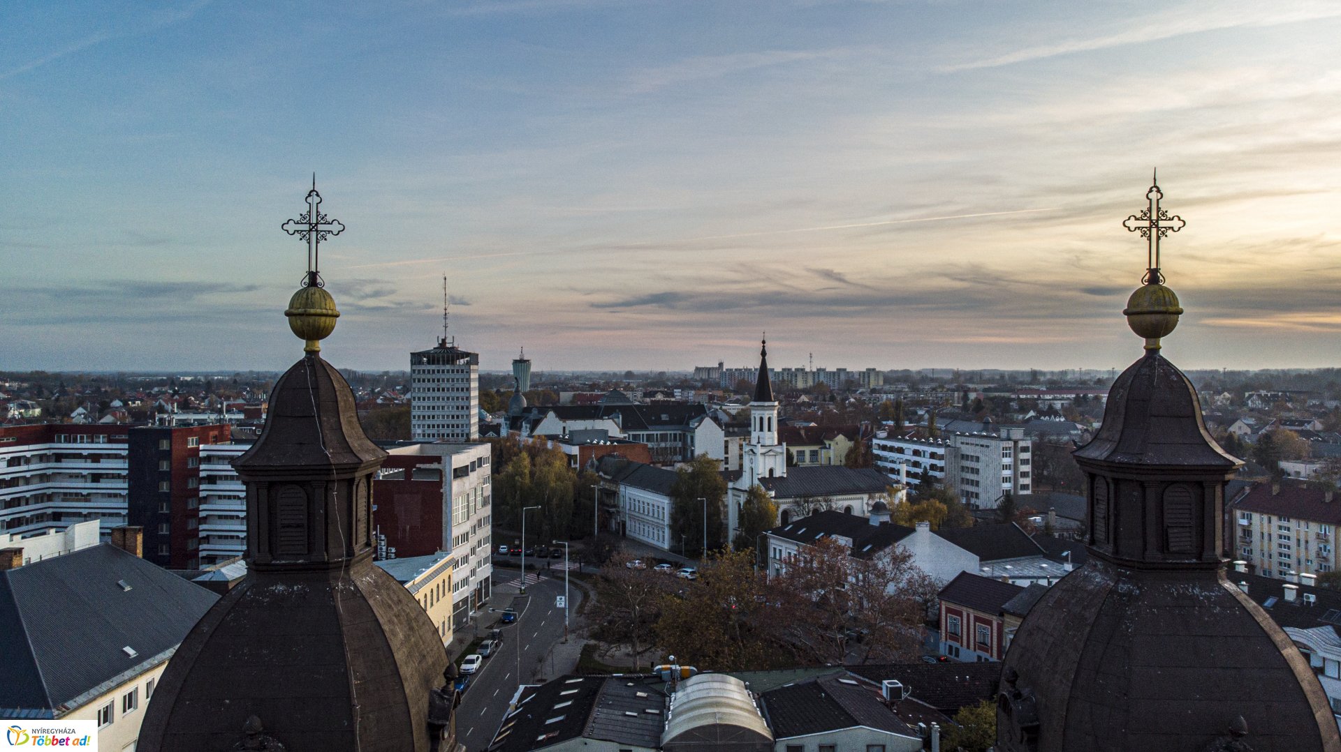 3 méterrel a város felett