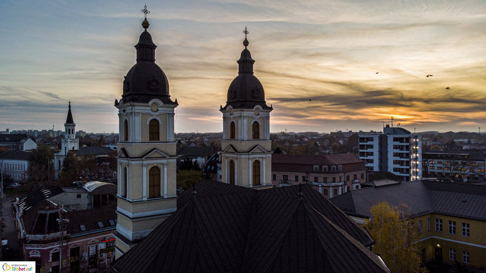 3 méterrel a város felett