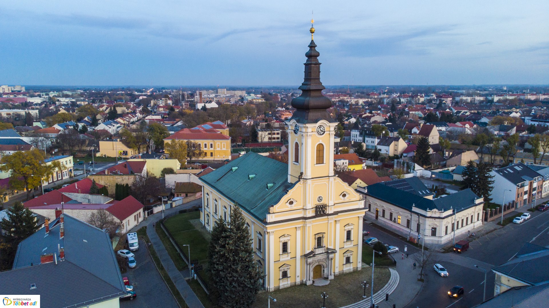 3 méterrel a város felett