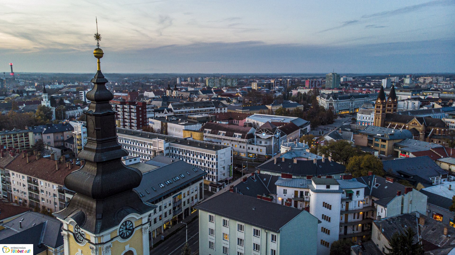 3 méterrel a város felett