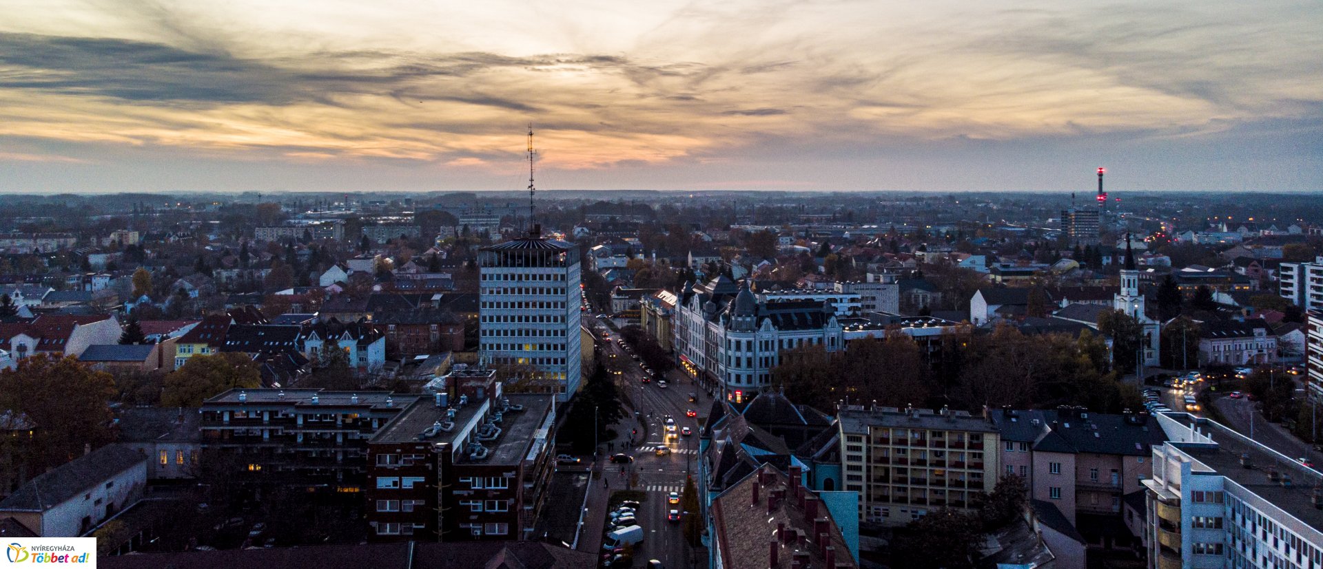 3 méterrel a város felett