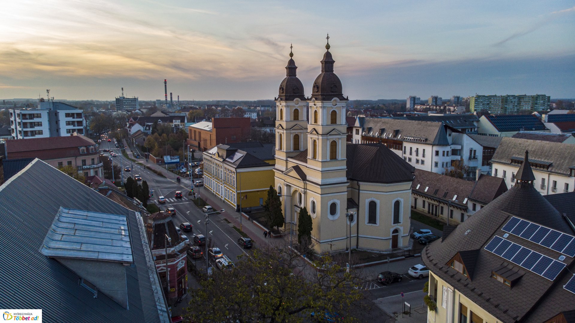 3 méterrel a város felett