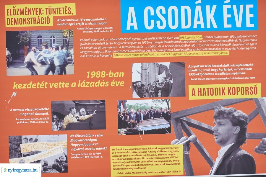 30 éve szabadon - kiállítás megnyitó