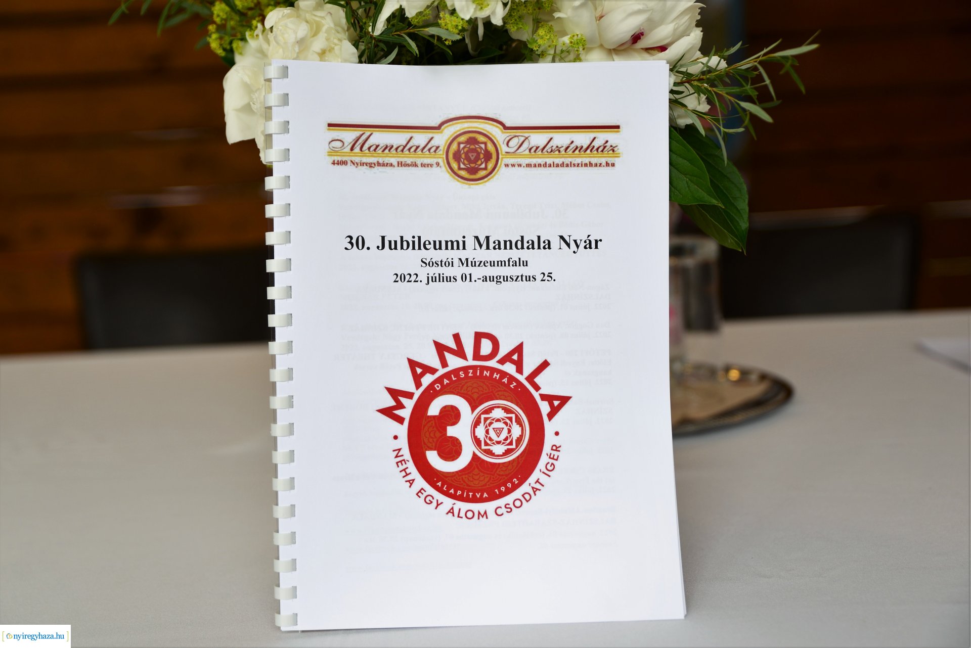 30. Jubileumi Mandala Nyár sajtótájékoztatója