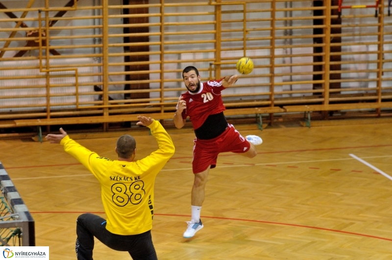 Nyíregyházi KC - Törökszentmiklós Székács férfi kézilabda mérkőzés