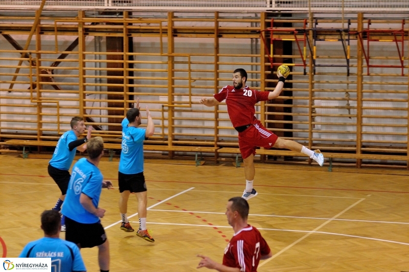 Nyíregyházi KC - Törökszentmiklós Székács férfi kézilabda mérkőzés