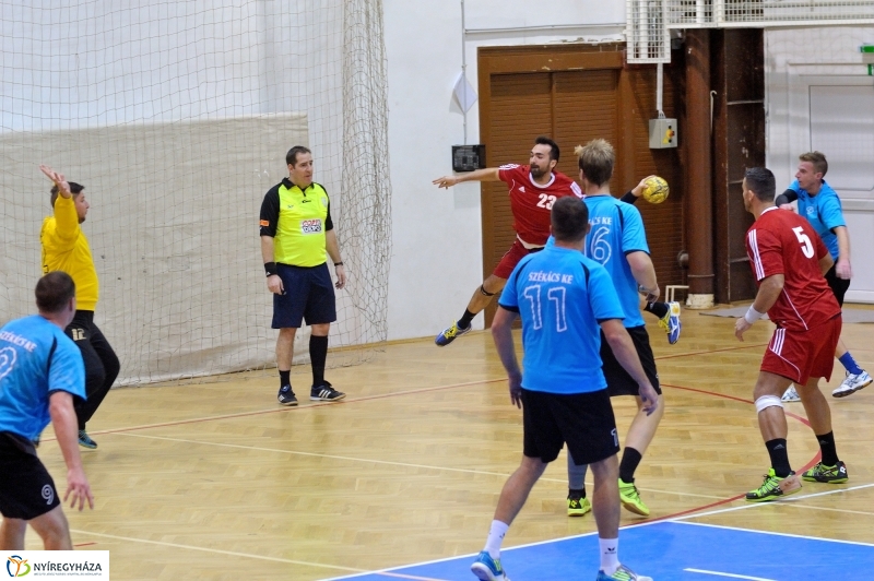 Nyíregyházi KC - Törökszentmiklós Székács férfi kézilabda mérkőzés