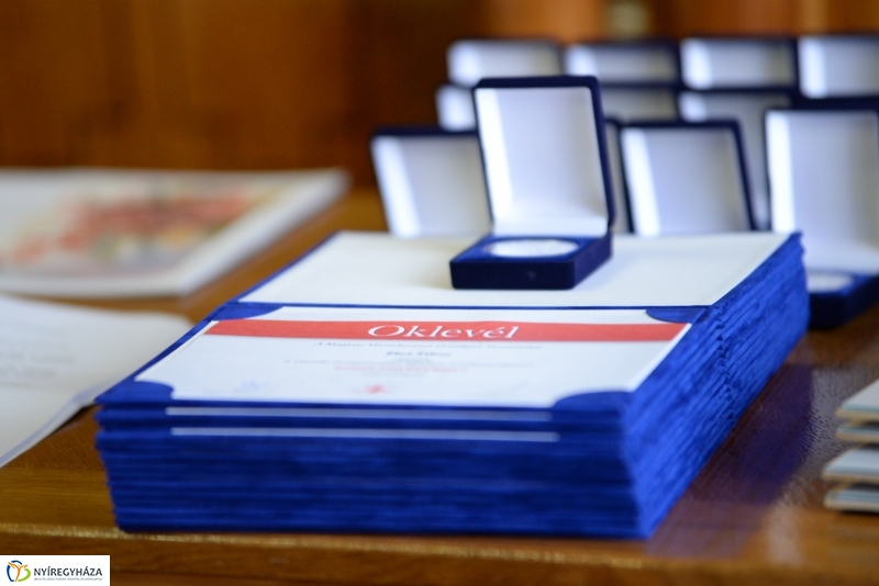 Véradók köszöntése 